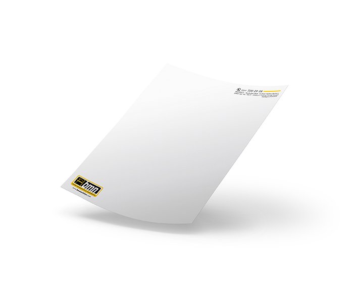 Kurumsal antetli bloknot