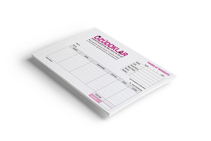 Ciltli fiş basımı