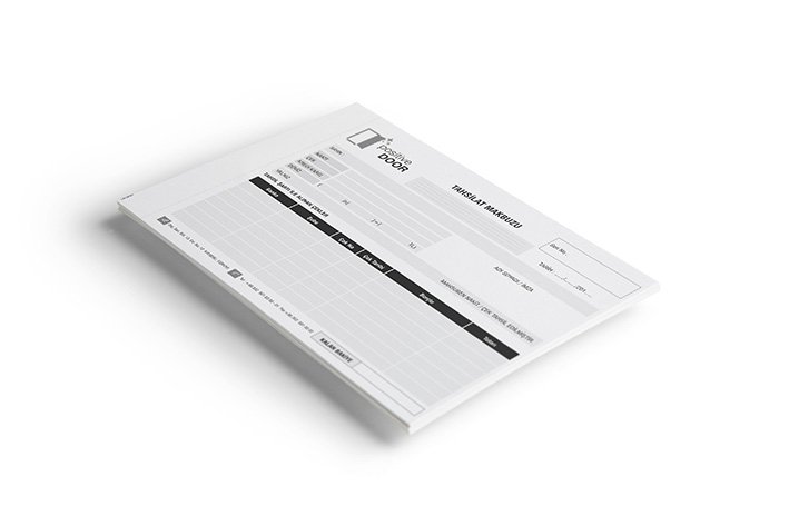 Positive Door makbuz örneği