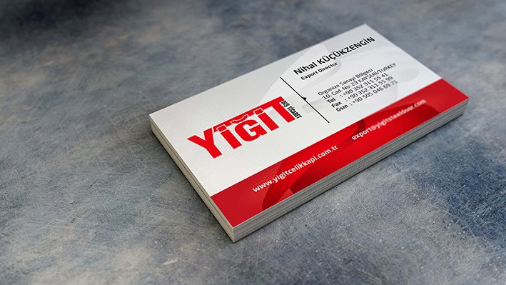 Kayseri matbaa çift yön kartvizit