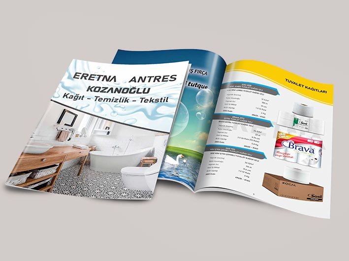 Kurumsal broşür baskısı